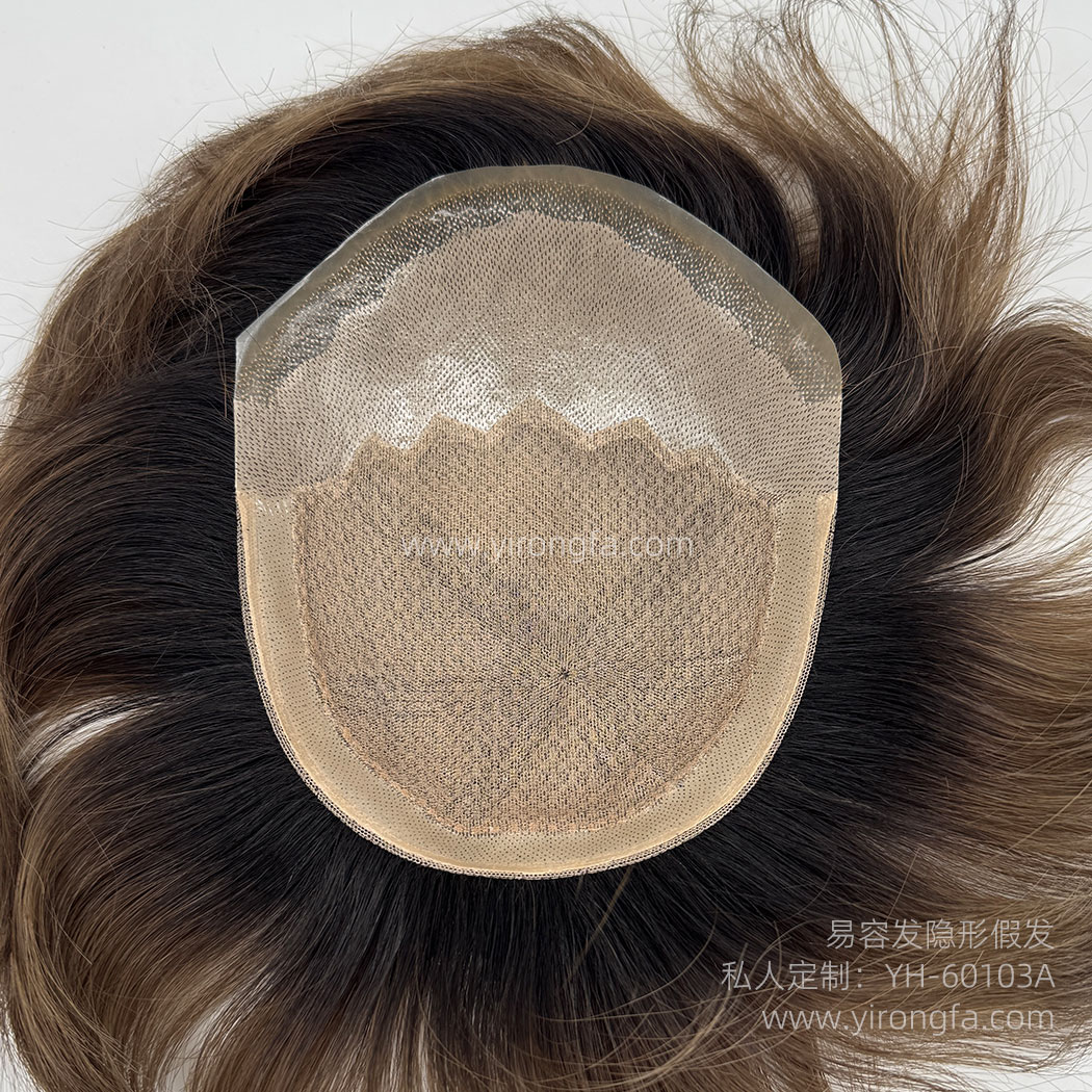 【定制假发】YH-51227A黑到棕色渐变