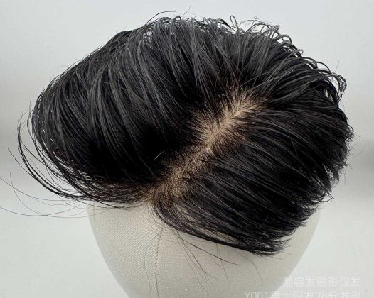 Y001男士假发28分发型