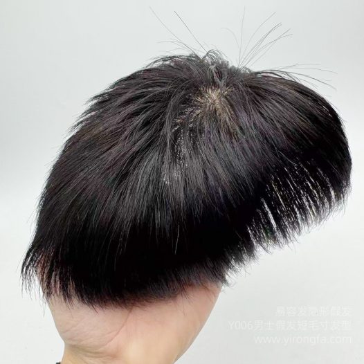 Y006男士假发短毛寸发型