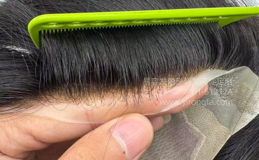 【定制假发】YH-51212A生物膜肤化男发块