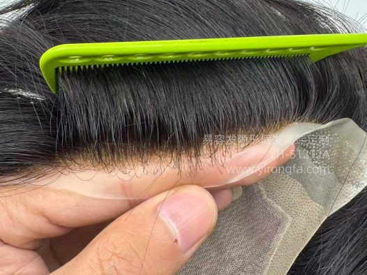 【定制假发】YH-51212A生物膜肤化男发块