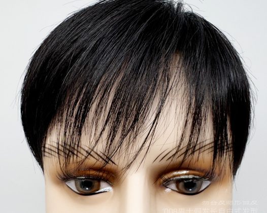 Y008男士假发长自由式发型