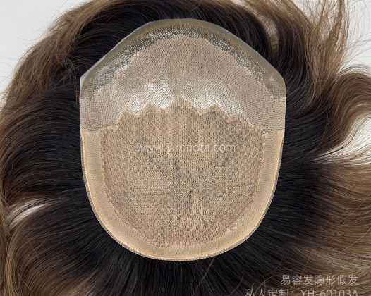 【定制假发】YH-51227A黑到棕色渐变